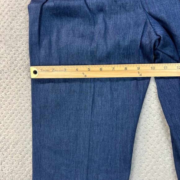 Carlisle Collection Womens Pants Christy Linen Blend Straight Leg Sz 4 New - Picture 5 of 14